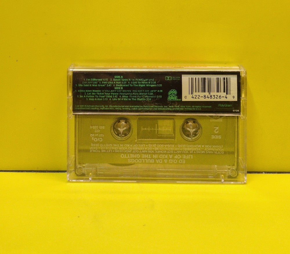 Ed O.G & Da Bulldogs - Life Of A Kid In The Ghetto - 1991 - 848 326-4 - Used - EX - Cassettes