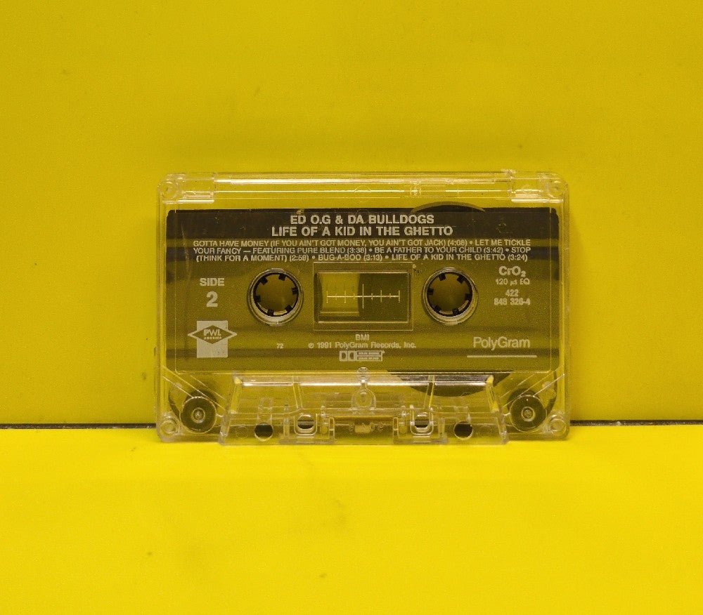 Ed O.G & Da Bulldogs - Life Of A Kid In The Ghetto - 1991 - 848 326-4 - Used - EX - Cassettes