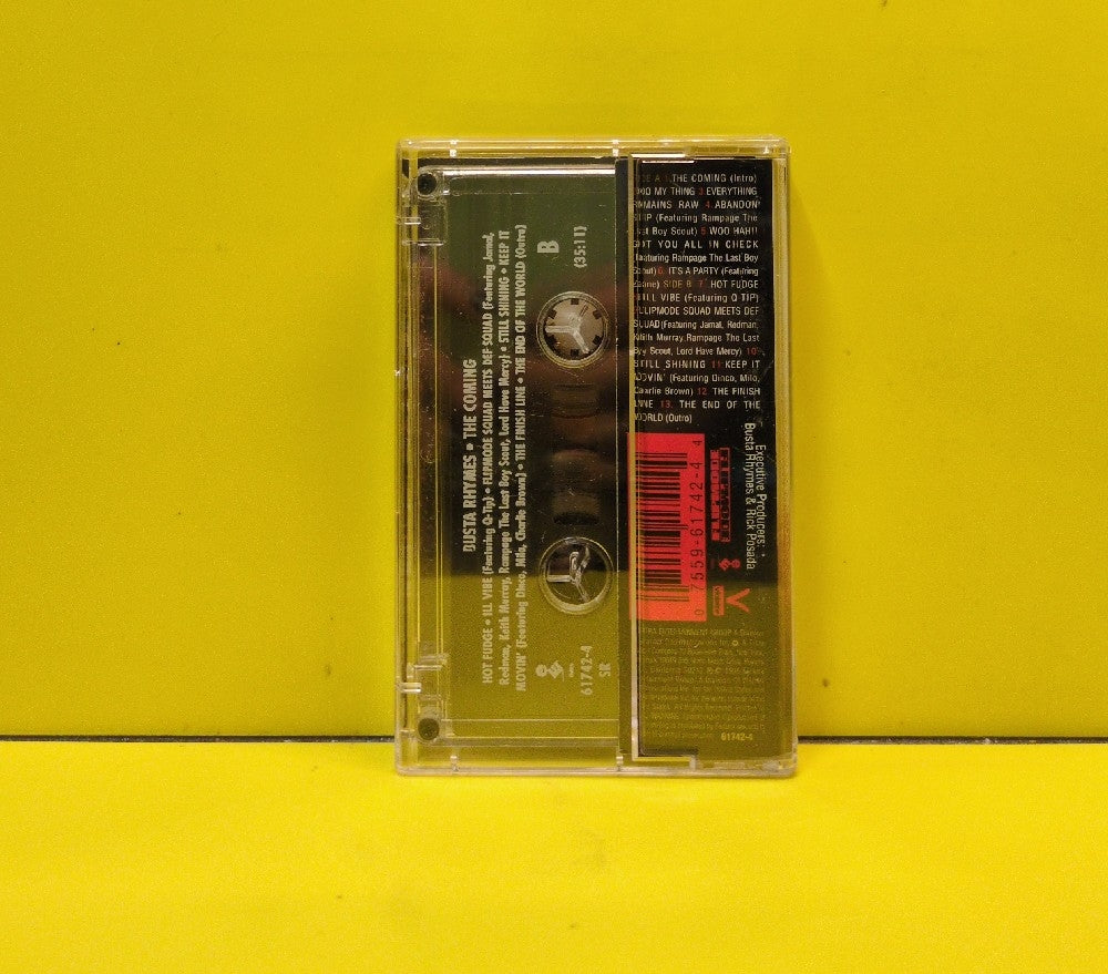 Busta Rhymes - The Coming - 1996 - 61742-4 - Used - EX - Cassettes