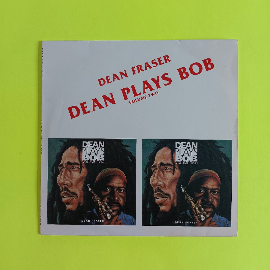 Dean Fraser - Dean Plays Bob Vol. 2 - RAS/A&A3186 - Used - VG+ - Vinyl