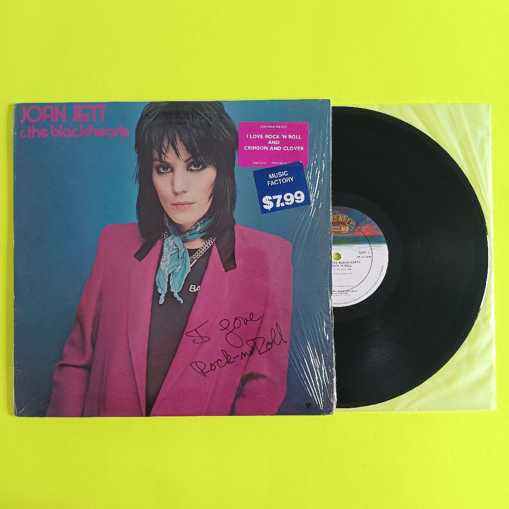 Joan Jett - I Love Rock 'N Roll SHRINK & HYPE - 1981 - NB1-33243 - Used - EX - Vinyl