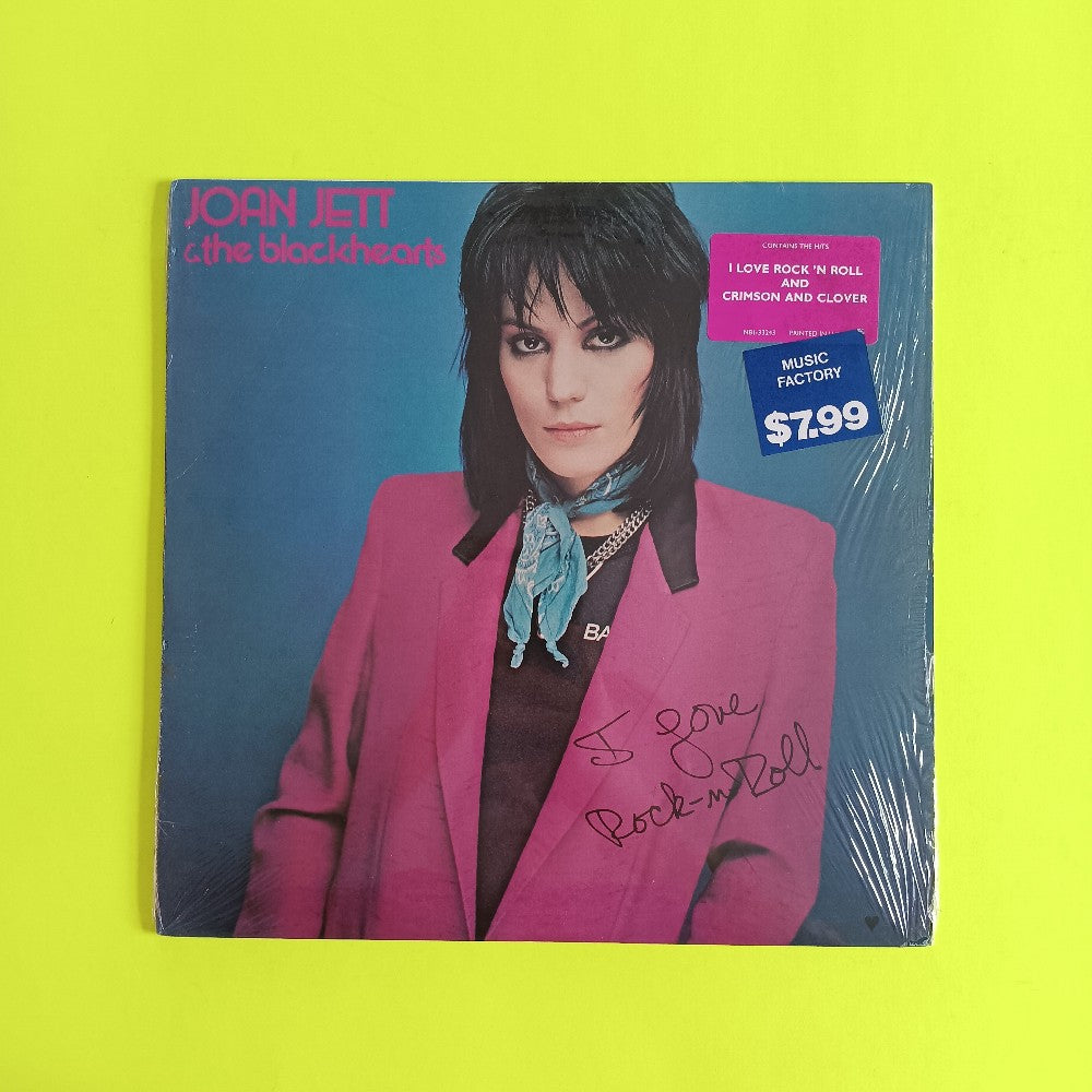 Joan Jett - I Love Rock 'N Roll SHRINK & HYPE - 1981 - NB1-33243 - Used - EX - Vinyl