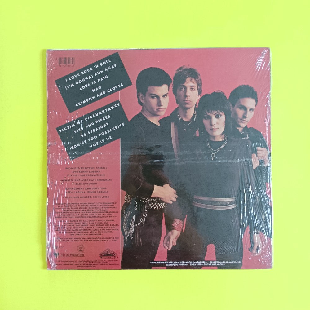 Joan Jett - I Love Rock 'N Roll SHRINK & HYPE - 1981 - NB1-33243 - Used - EX - Vinyl