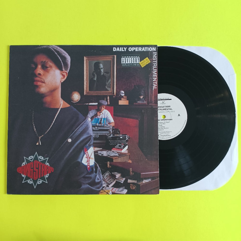 Gangstarr  - Daily Operation Instrumental UK - 2001 - DOLP01 - Used - VG+ - Vinyl