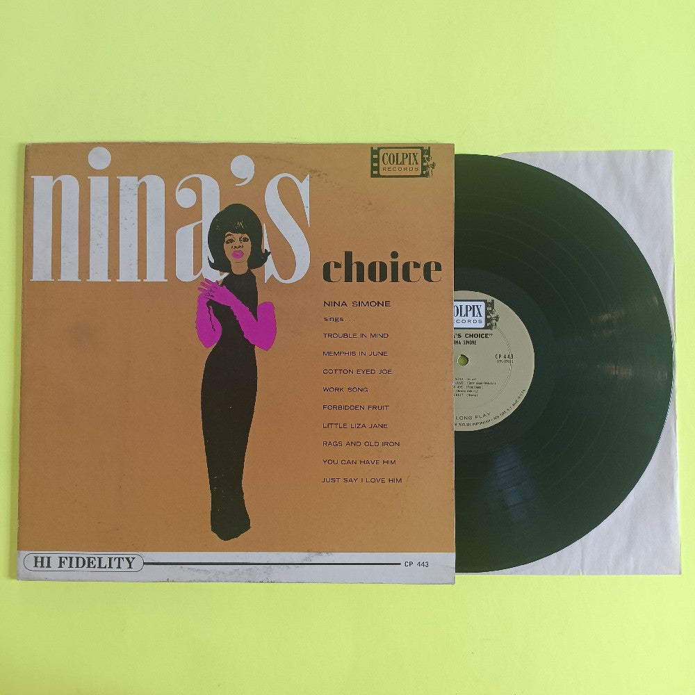 Nina Simone - Nina's Choice MONO - 1963 - CP 443 - Used - VG++ - Vinyl