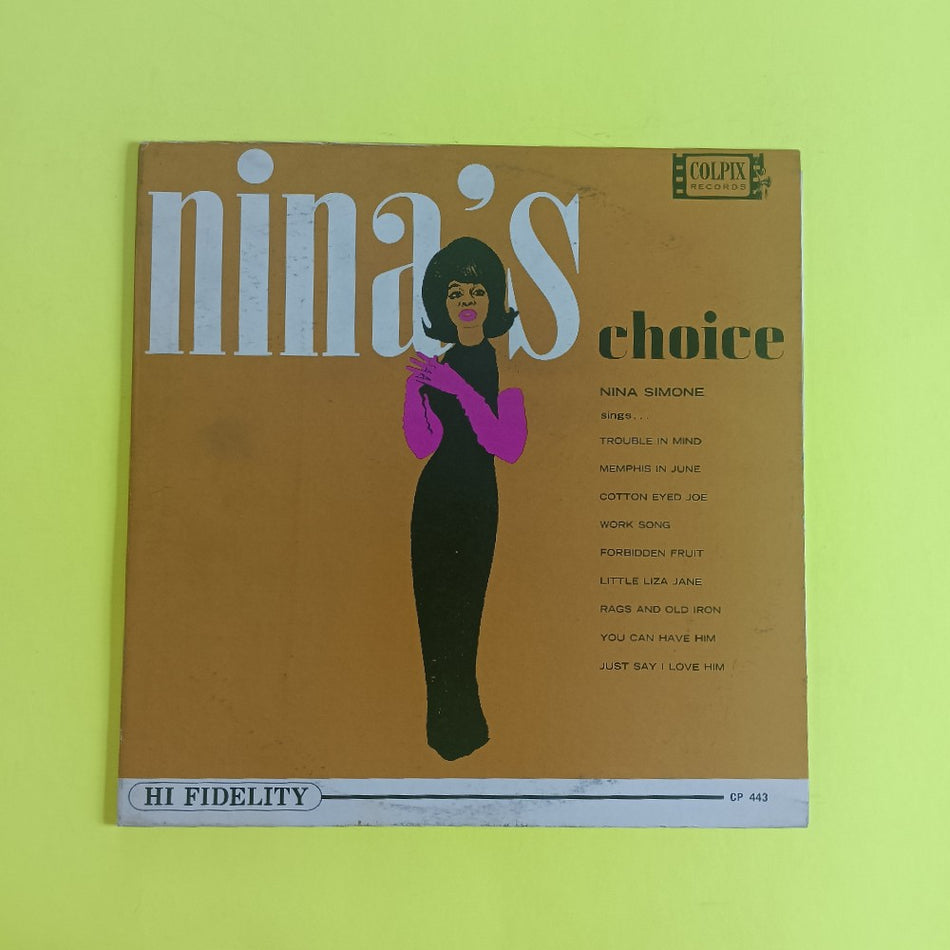 Nina Simone - Nina's Choice MONO - 1963 - CP 443 - Used - VG++ - Vinyl