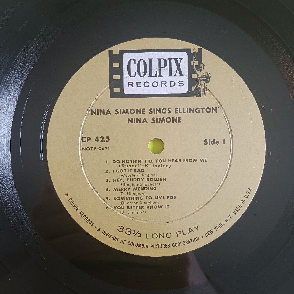 Nina Simone - Sings Ellington DG MONO - 1962 - CP 425 - Used - EX - Vinyl