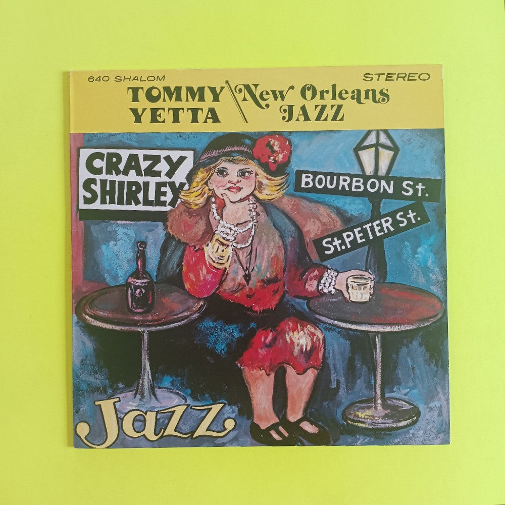Tommy Yetta - New Orleans Jazz SIGNED - 1975 - BOURBON640 - Used - NM - Vinyl