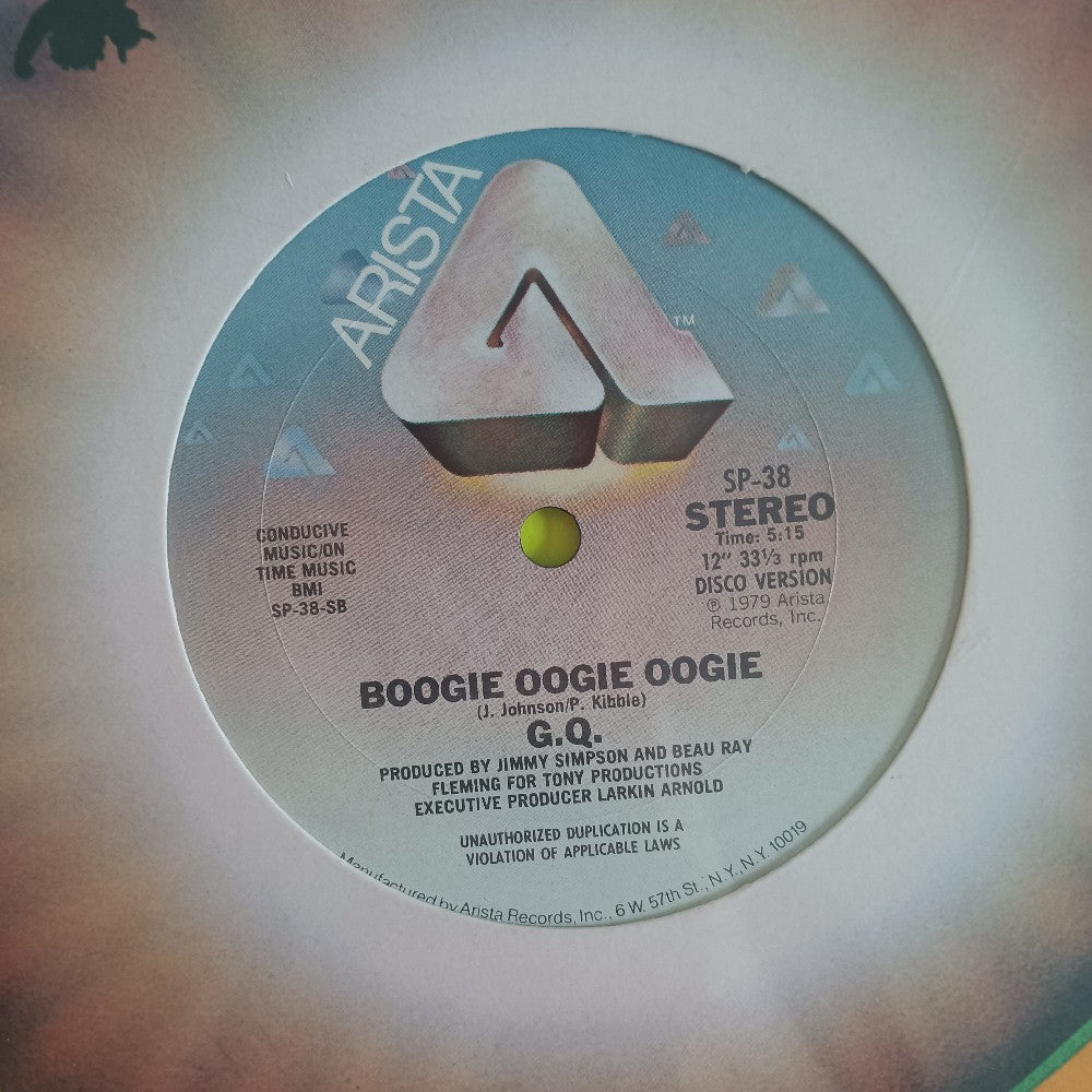 G. Q. - Disco Nights / Boogie Oogie Oogie 12" - 1979 - SP-38 - New - Sealed - Vinyl