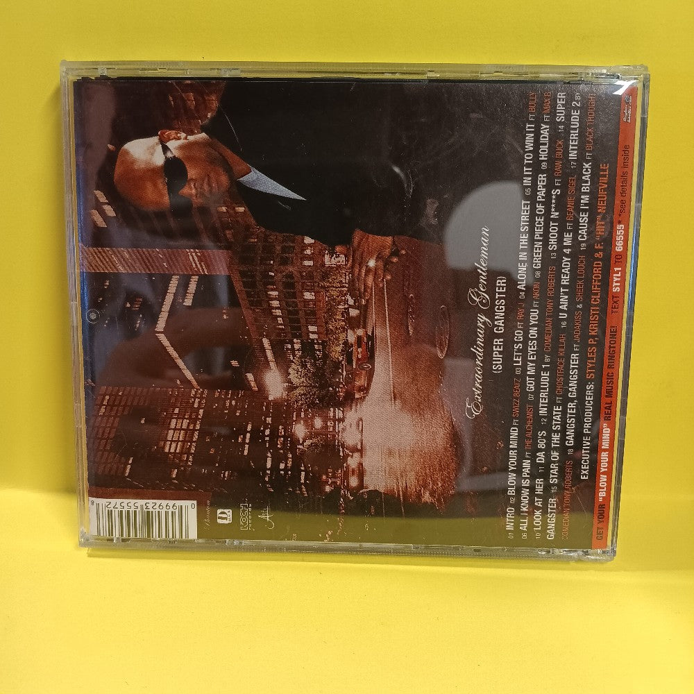 Styles P - Super Gangster (Extraordinary Gentleman) - 2007 - KOC-CD-5557 - Used - EX - CDs
