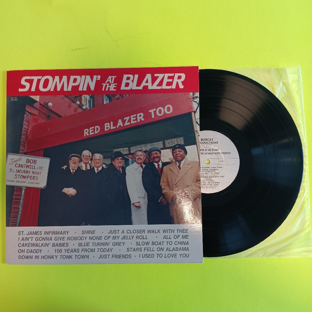 Bob Cantwell - Stompin' At The Blazer SIGNED - 1984 - HJ101 - Used - EX - Vinyl