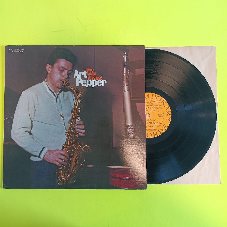 Art Pepper - ... The Way It Was ! - 1972 - S7630 - Used - EX - Vinyl