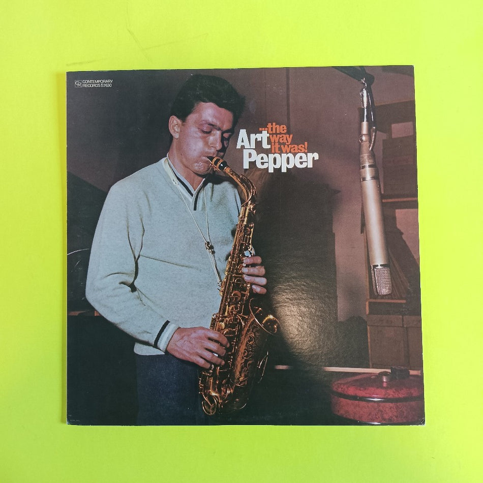 Art Pepper - ... The Way It Was ! - 1972 - S7630 - Used - EX - Vinyl