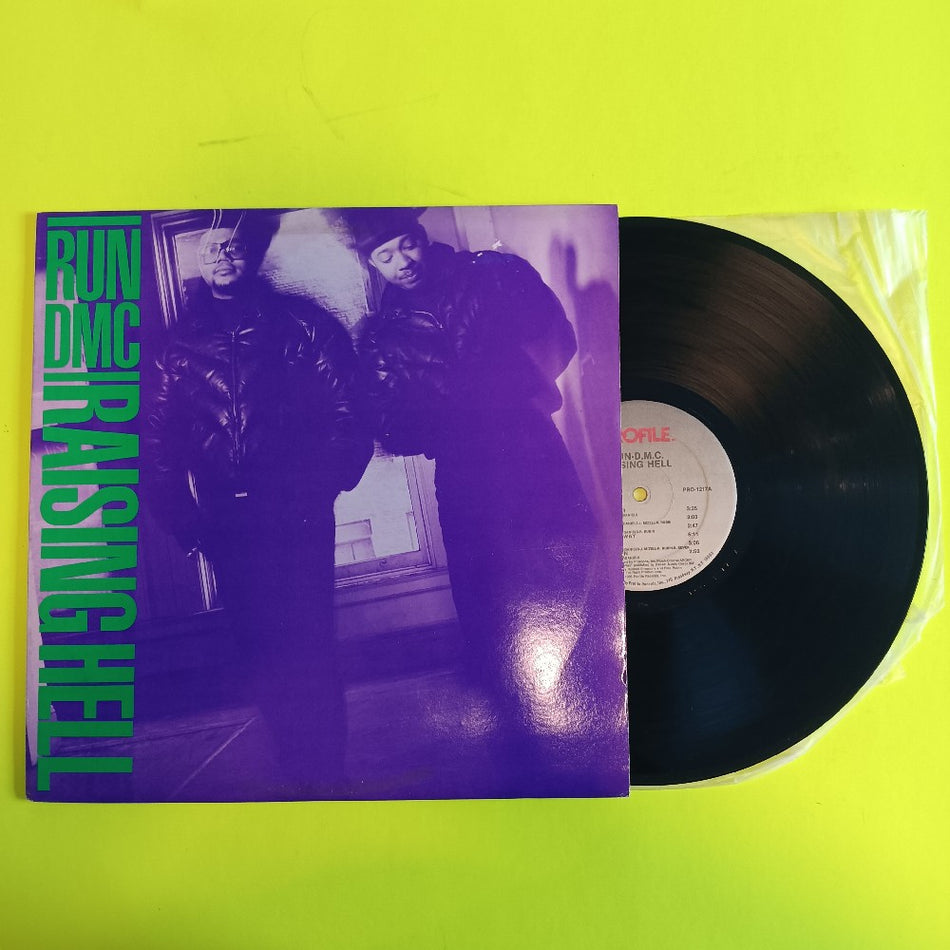 Run DMC - Raising Hell  - 1986 - PRO 1217 - Used - EX - Vinyl