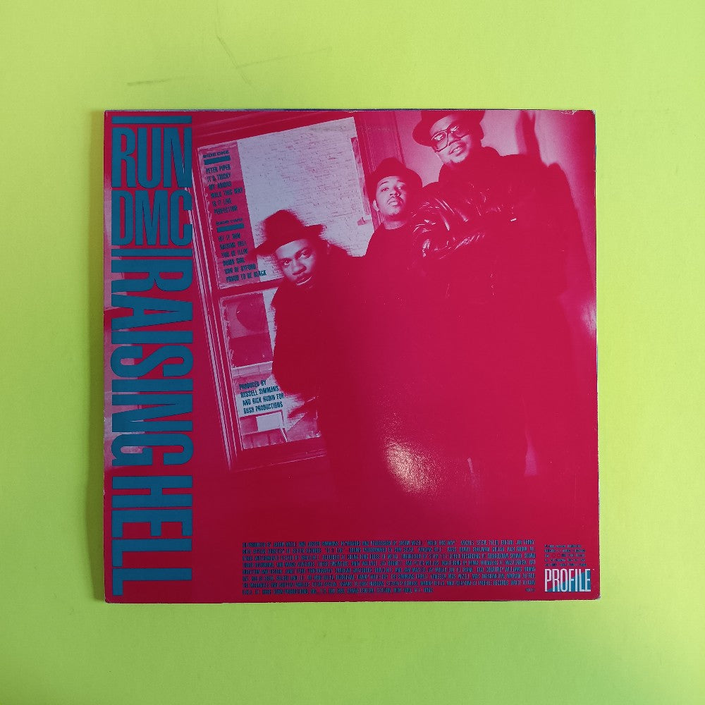 Run DMC - Raising Hell  - 1986 - PRO 1217 - Used - EX - Vinyl