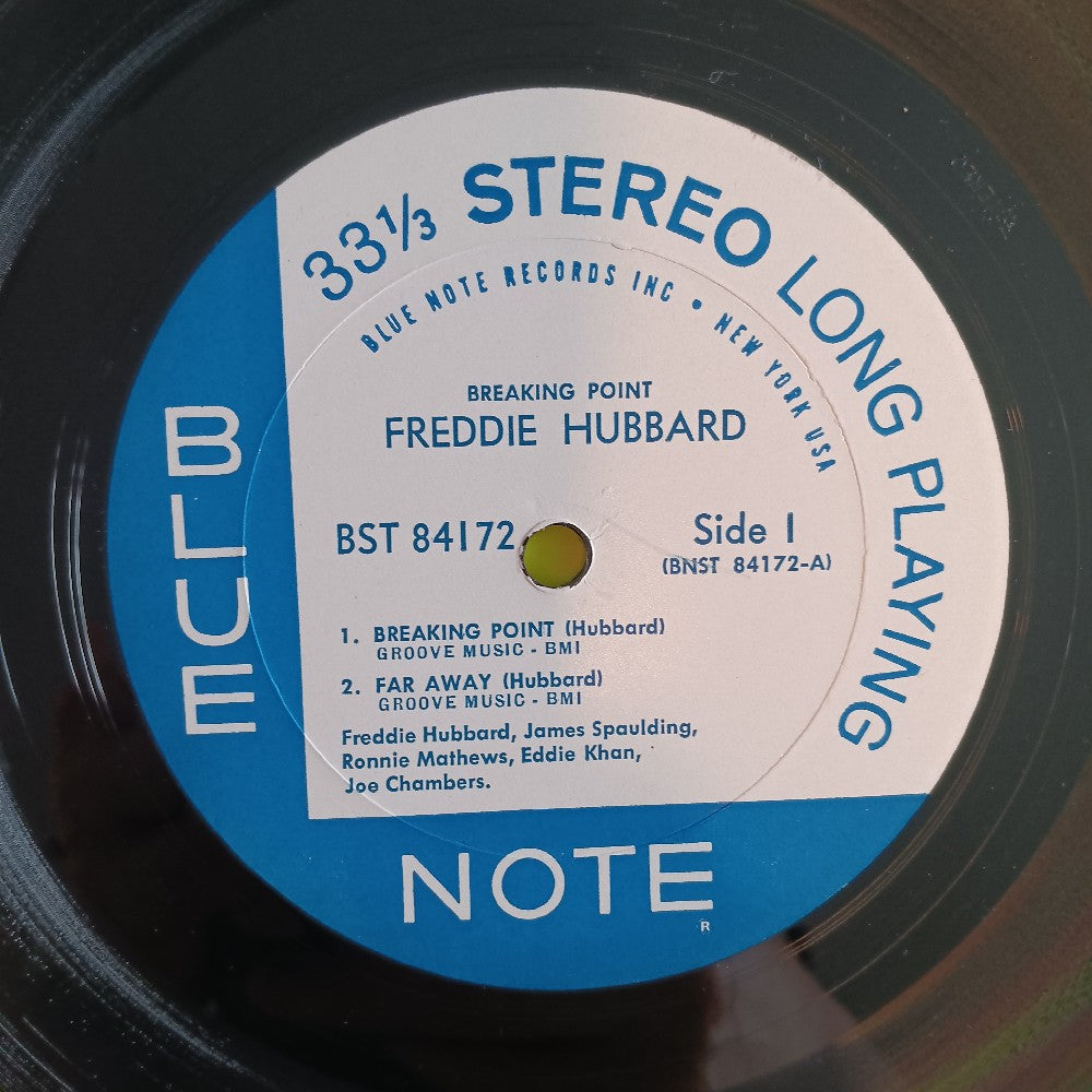 Freddie Hubbard - Breaking Point - 1966 - BST 84172 - Used - EX - Vinyl