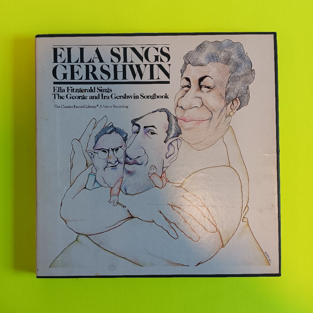 Ella Fitzgerald  - Sings The George And Ira Gershwin Songbook 4LP Box Set - 1978 - BOMC 80-5571 - Used - EX - Vinyl