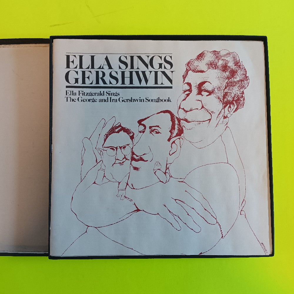 Ella Fitzgerald  - Sings The George And Ira Gershwin Songbook 4LP Box Set - 1978 - BOMC 80-5571 - Used - EX - Vinyl