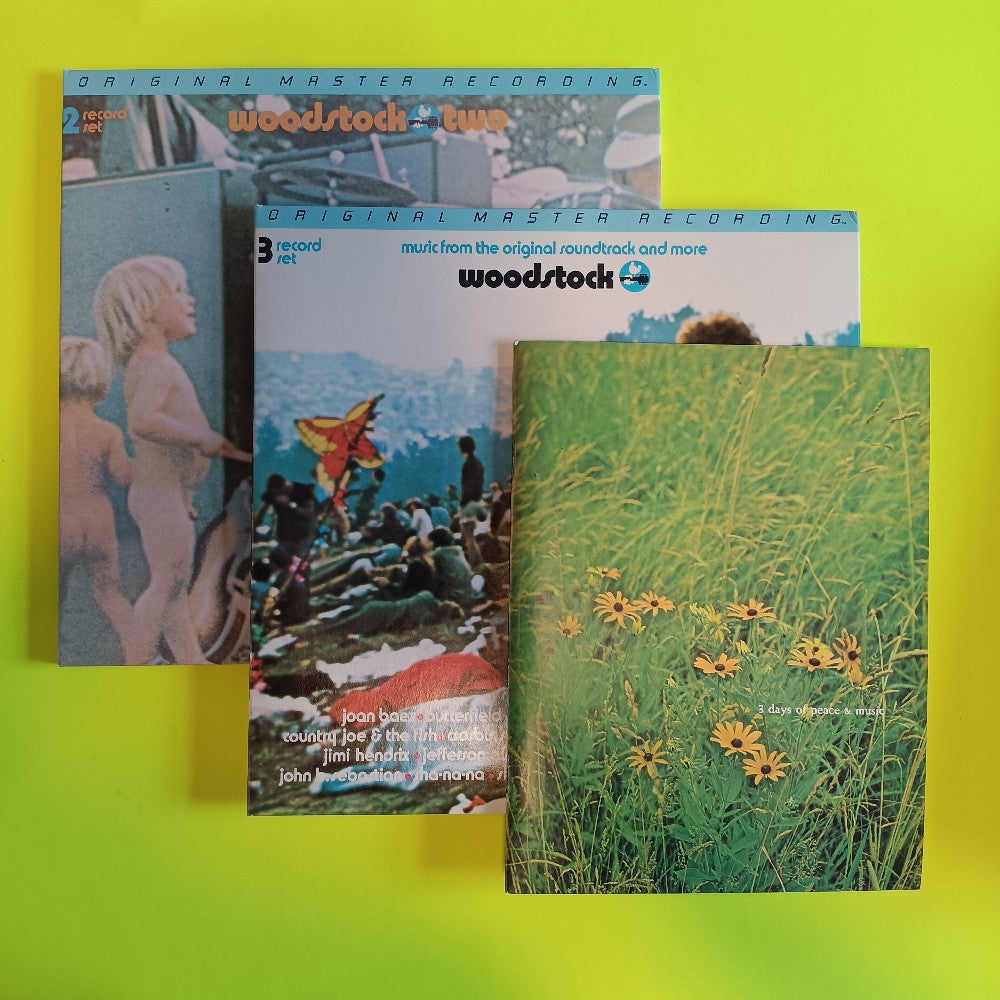 Various - Woodstock 1 & 2 5LP Box Set #ed - 1985 - MFSL 5-200 - Used - NM - Vinyl