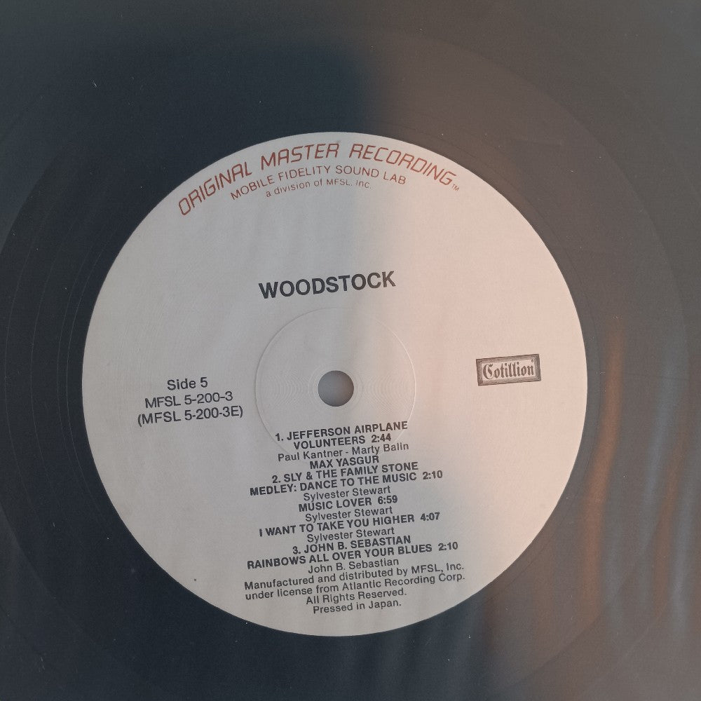 Various - Woodstock 1 & 2 5LP Box Set #ed - 1985 - MFSL 5-200 - Used - NM - Vinyl