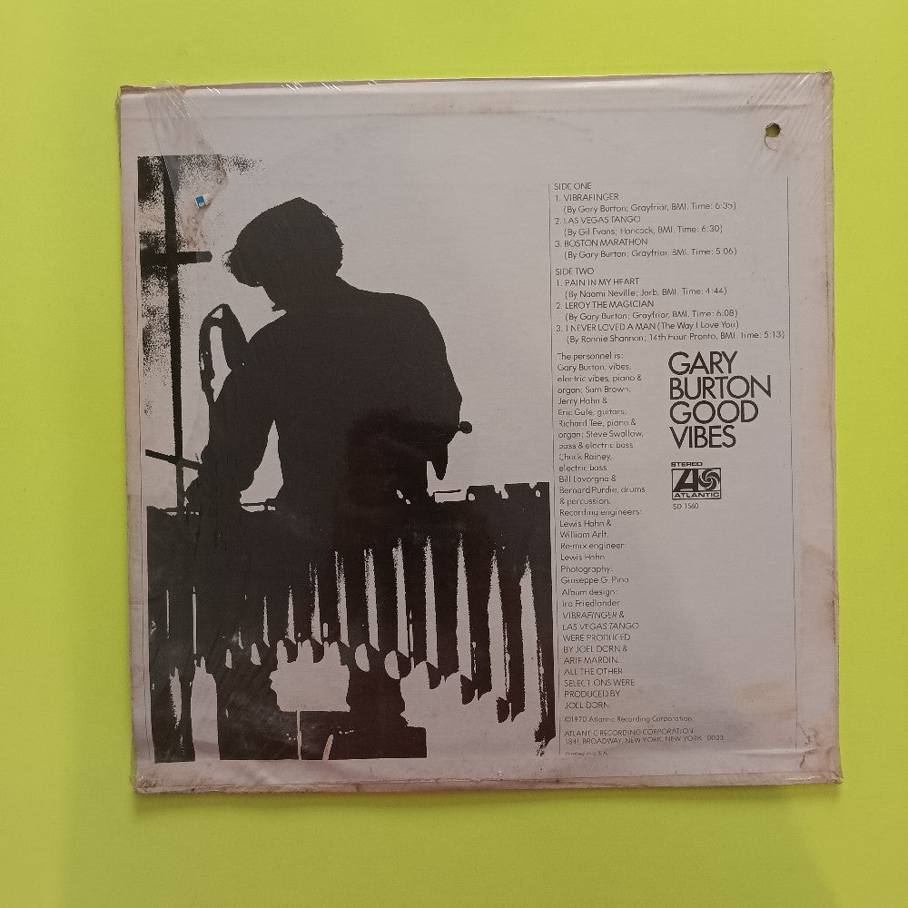 Gary Burton - Good Vibes SHRINK - SD 1560 - Used - VG++ - Vinyl
