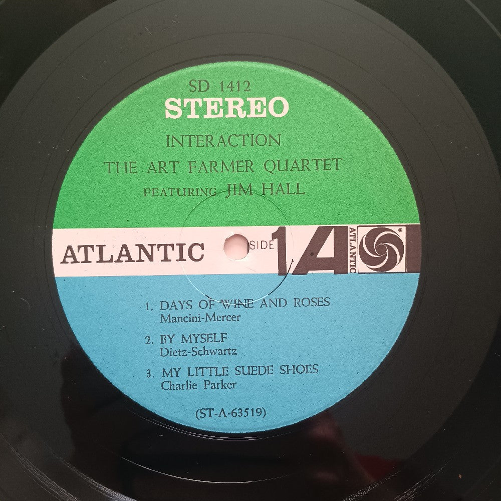 Art Farmer Quartet & Jim Hall - Interaction - 1963 - SD 1412 - Used - EX - Vinyl