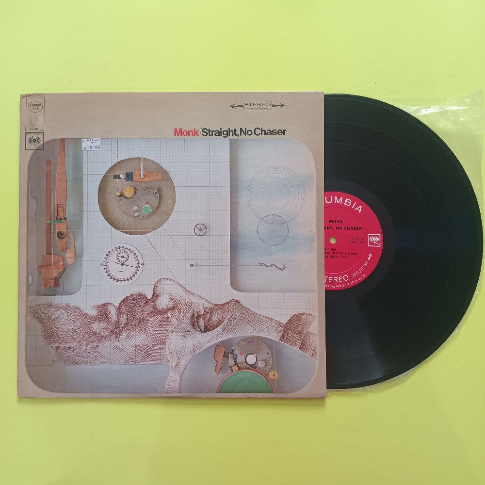 Thelonious Monk - Straight, No Chaser 2 EYE STEREO - 1967 - CS 9451 - Used - EX - Vinyl
