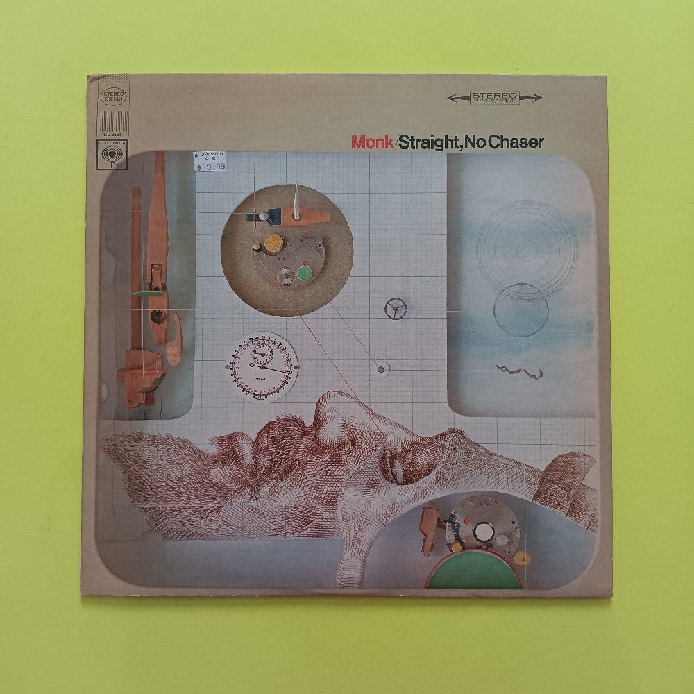 Thelonious Monk - Straight, No Chaser 2 EYE STEREO - 1967 - CS 9451 - Used - EX - Vinyl