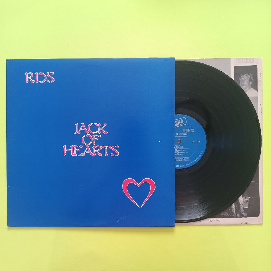 Richard David Spano RDS - Jack Of Hearts - 1980 - OR 4752 - Used - EX - Vinyl