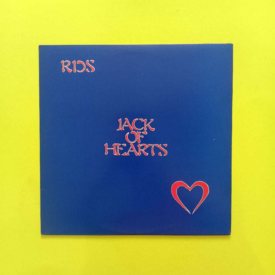 Richard David Spano RDS - Jack Of Hearts - 1980 - OR 4752 - Used - EX - Vinyl