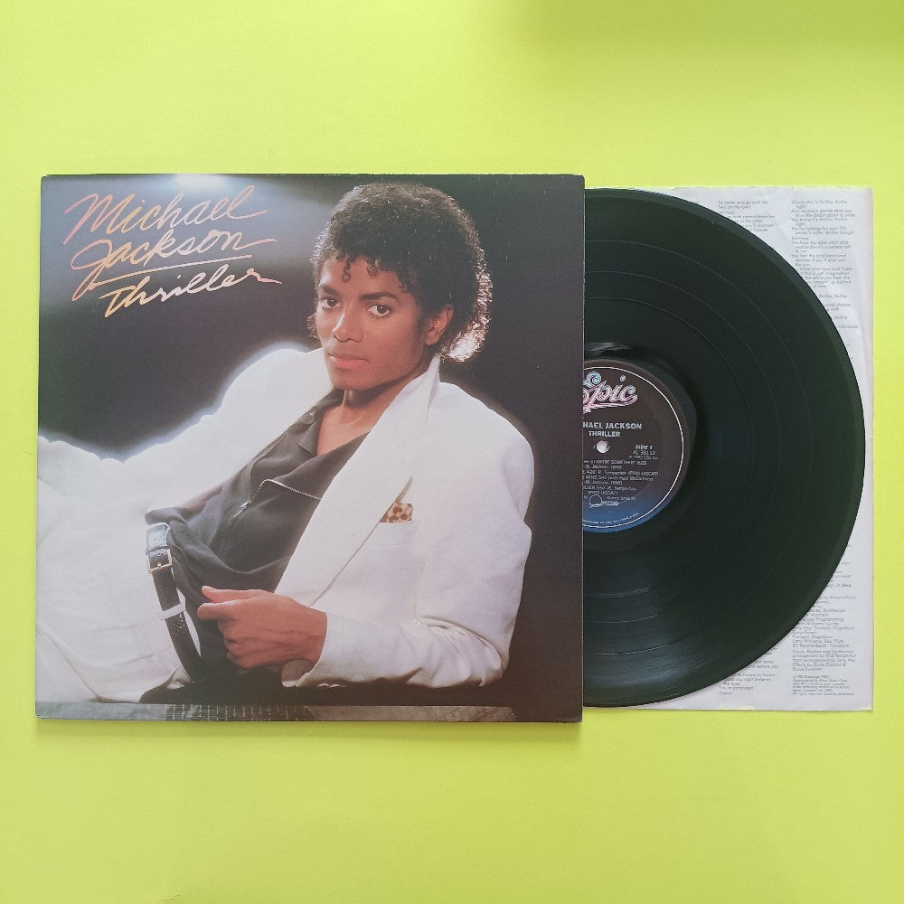 Michael Jackson - Thriller OG NO CO-PRODUCER CREDIT - 1982 - QE 38112 - Used - EX - Vinyl