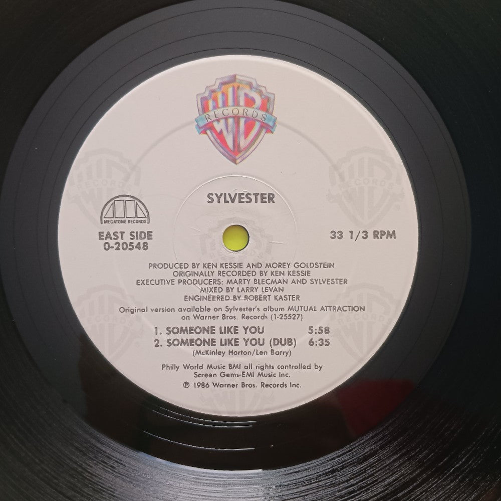 Sylvester - Someone Like You 12" PROMO - 1986 - 9 20548-0 - Used - EX - Vinyl