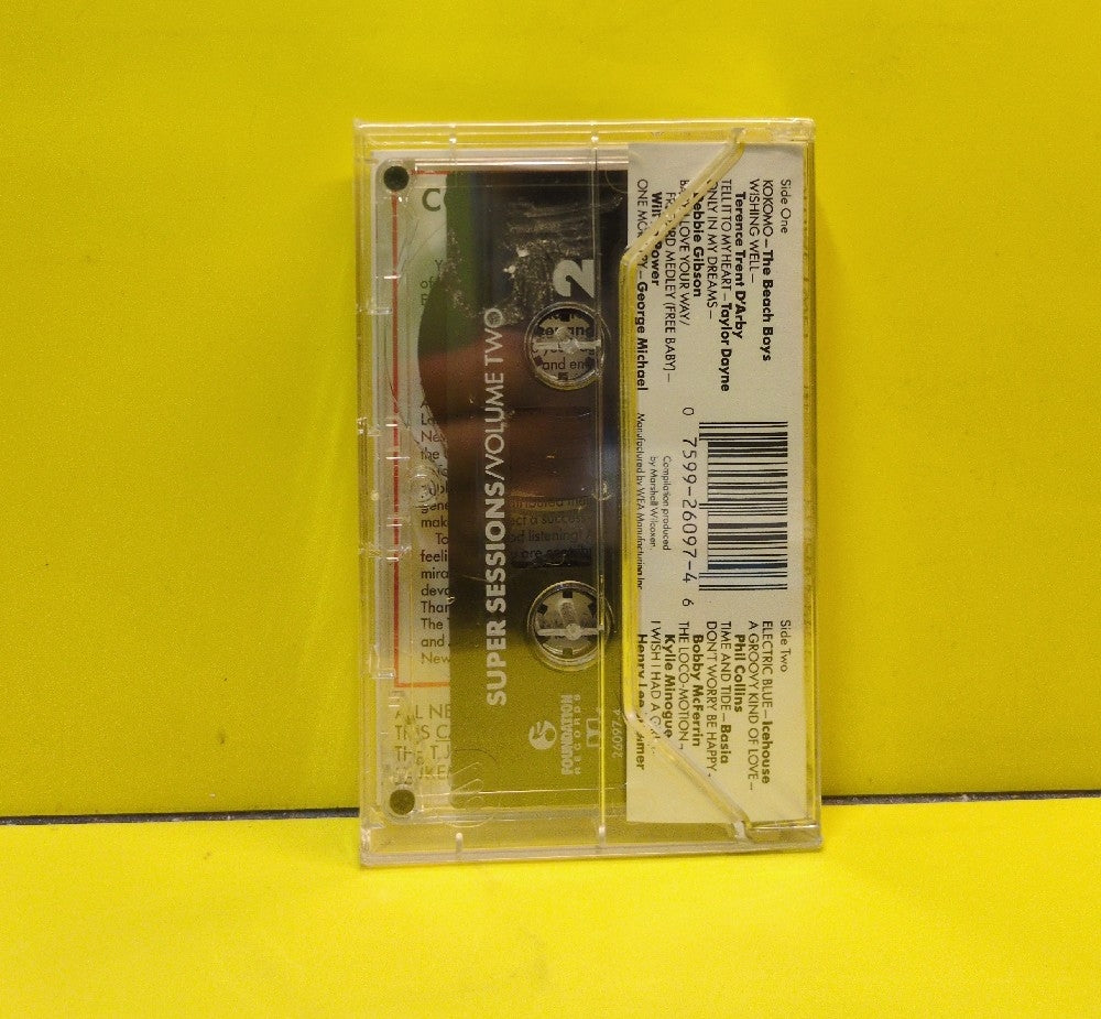 Various - Super Sessions Volume Two - 1988 - 26097-4 - New - Sealed - Cassettes