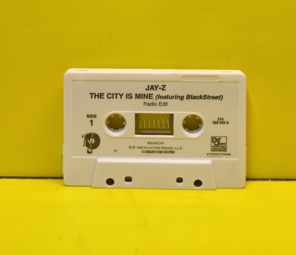 Jay-Z - The City Is Mine - 1998 - 314 568 592-4 - Used - EX - Cassettes - Cassette Single - Cardboard Sleeve