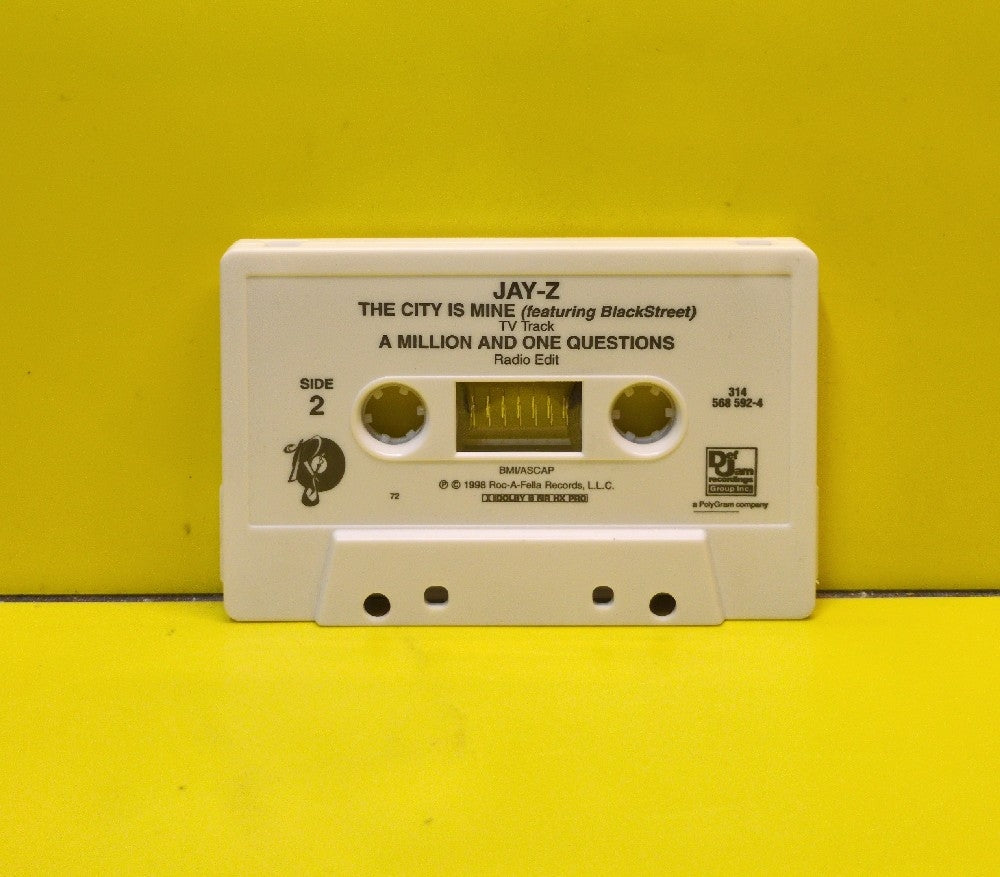 Jay-Z - The City Is Mine - 1998 - 314 568 592-4 - Used - EX - Cassettes - Cassette Single - Cardboard Sleeve