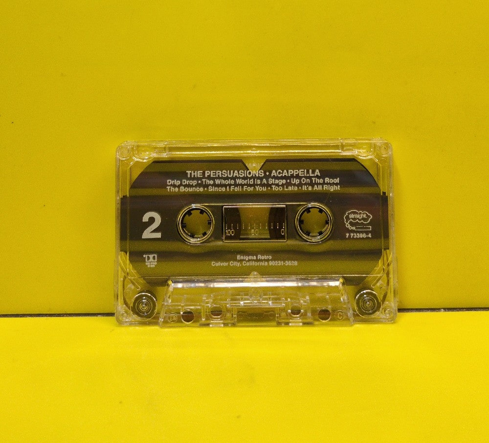 The Persuasions - Acappella - 1989 - 7 73396-4 - Used - EX - Cassettes