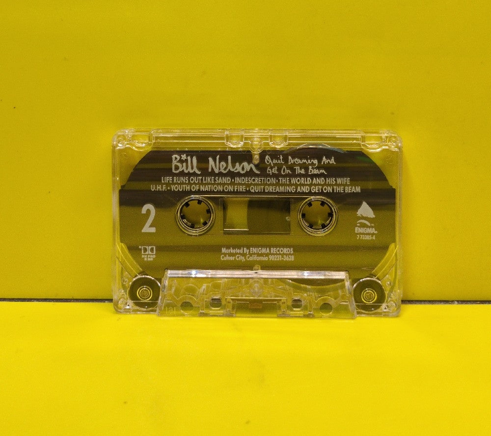 Bill Nelson - Quit Dreaming And Get On The Beam - 1989 - 7 73385-4 - Used - EX - Cassettes