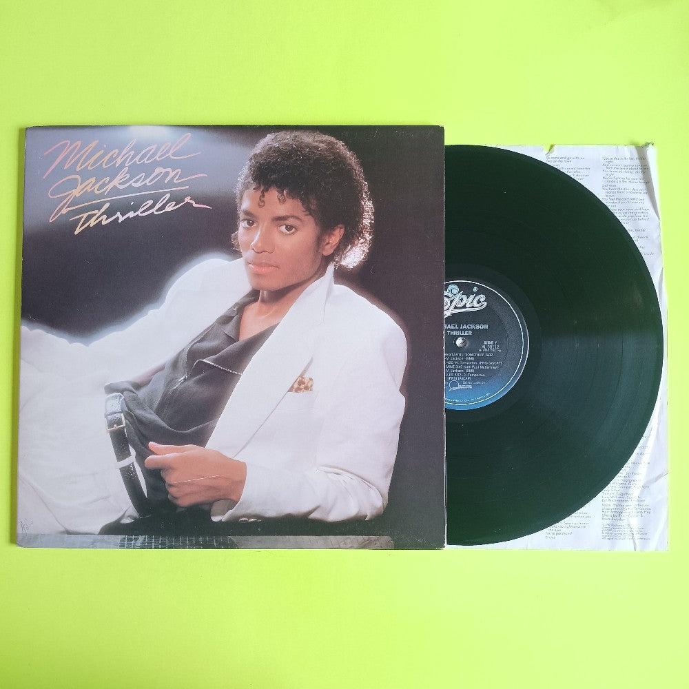 Michael Jackson - Thriller OG NO CO-PRODUCER CREDIT - 1982 - QE 38112 - Used - VG++ - Vinyl