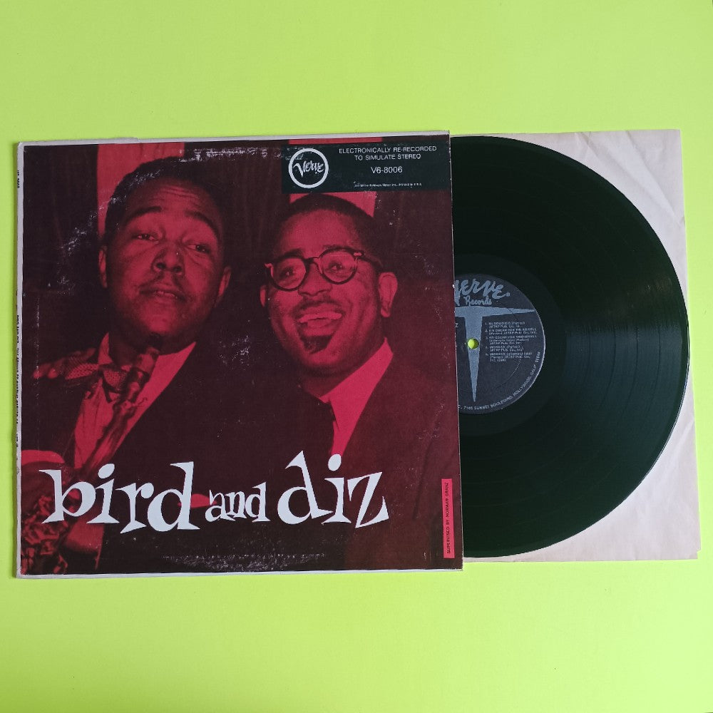 Charlie Parker & Dizzy Gillespie - Bird And Diz - V6-8006 - Used - VG++ - Vinyl