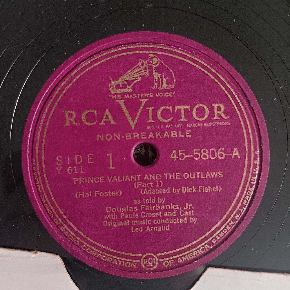 Douglas Fairbanks - H. Foster: Prince Valiant - Y-611 - Used - VG+ - Vinyl