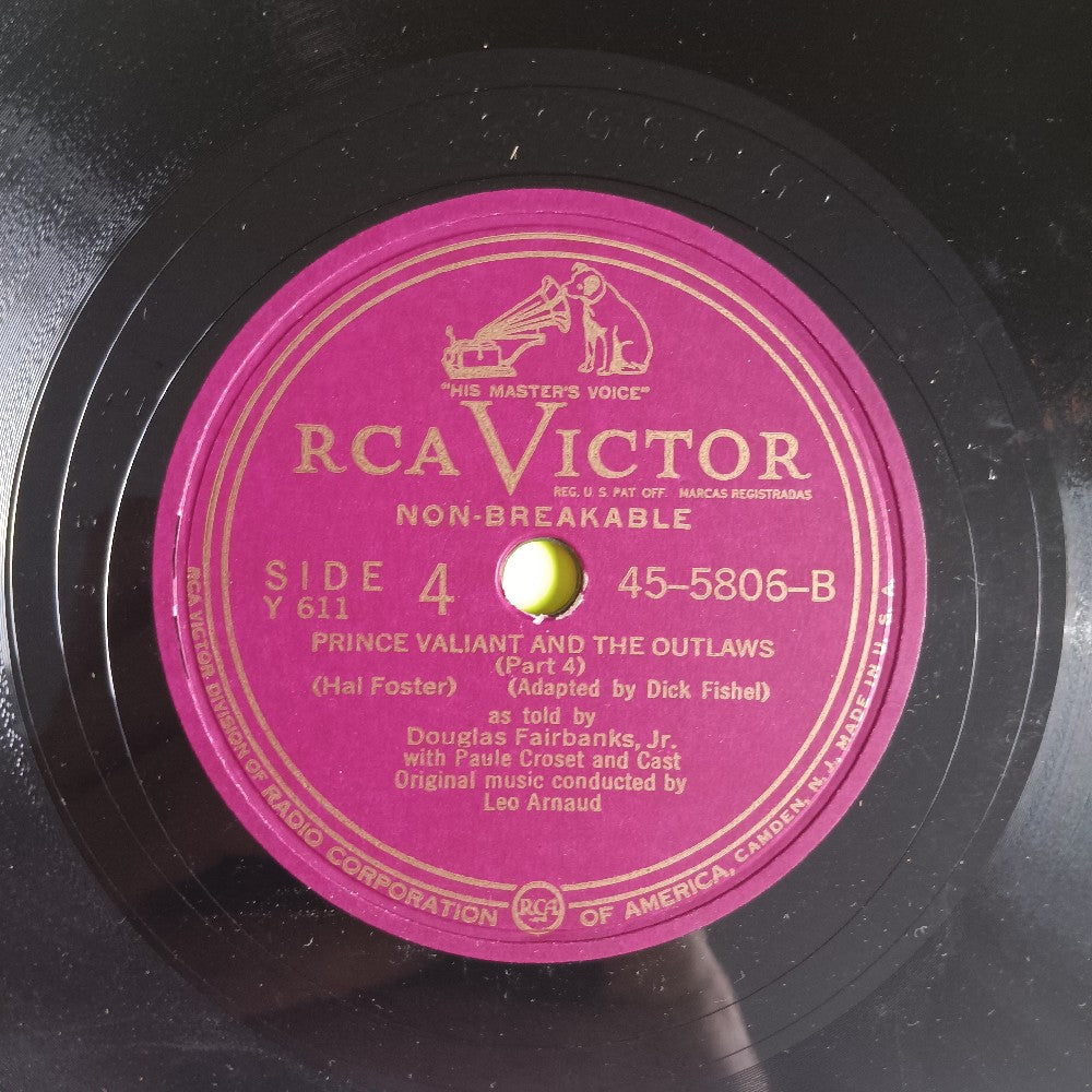 Douglas Fairbanks - H. Foster: Prince Valiant - Y-611 - Used - VG+ - Vinyl