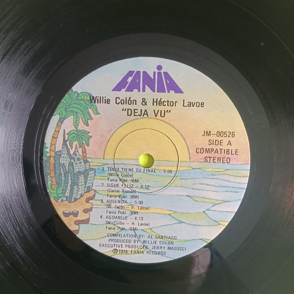 Willie Colon & Hector Lavoe - Deja Vu - 1978 - JM 00526 - Used - VG++ - Vinyl