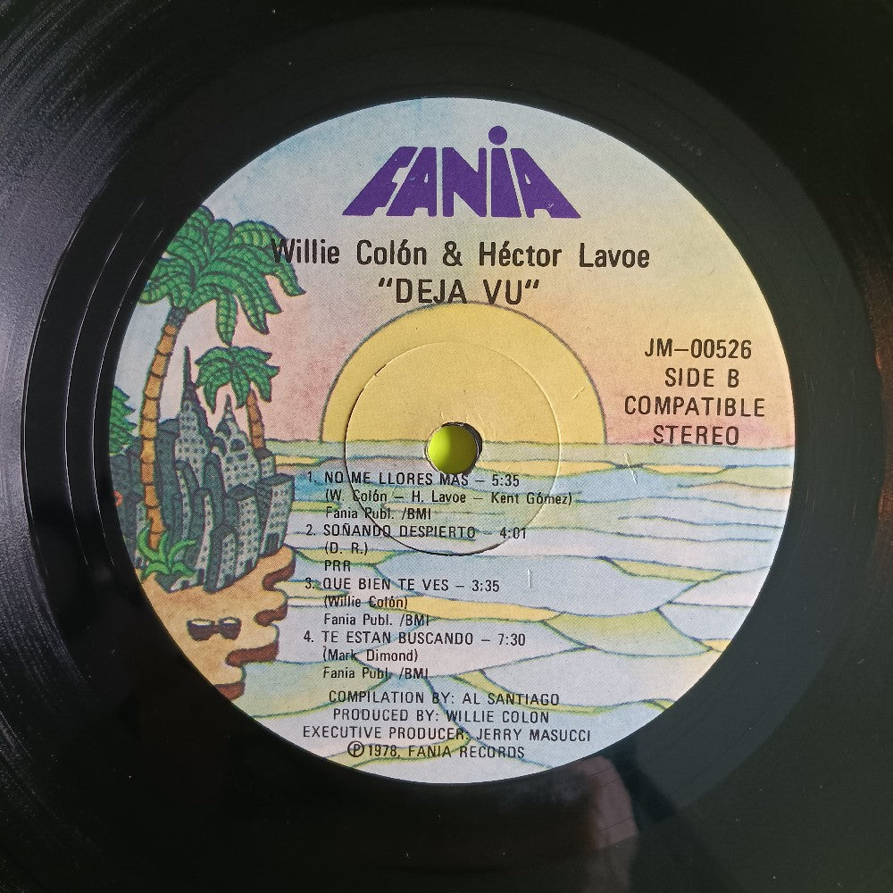 Willie Colon & Hector Lavoe - Deja Vu - 1978 - JM 00526 - Used - VG++ - Vinyl