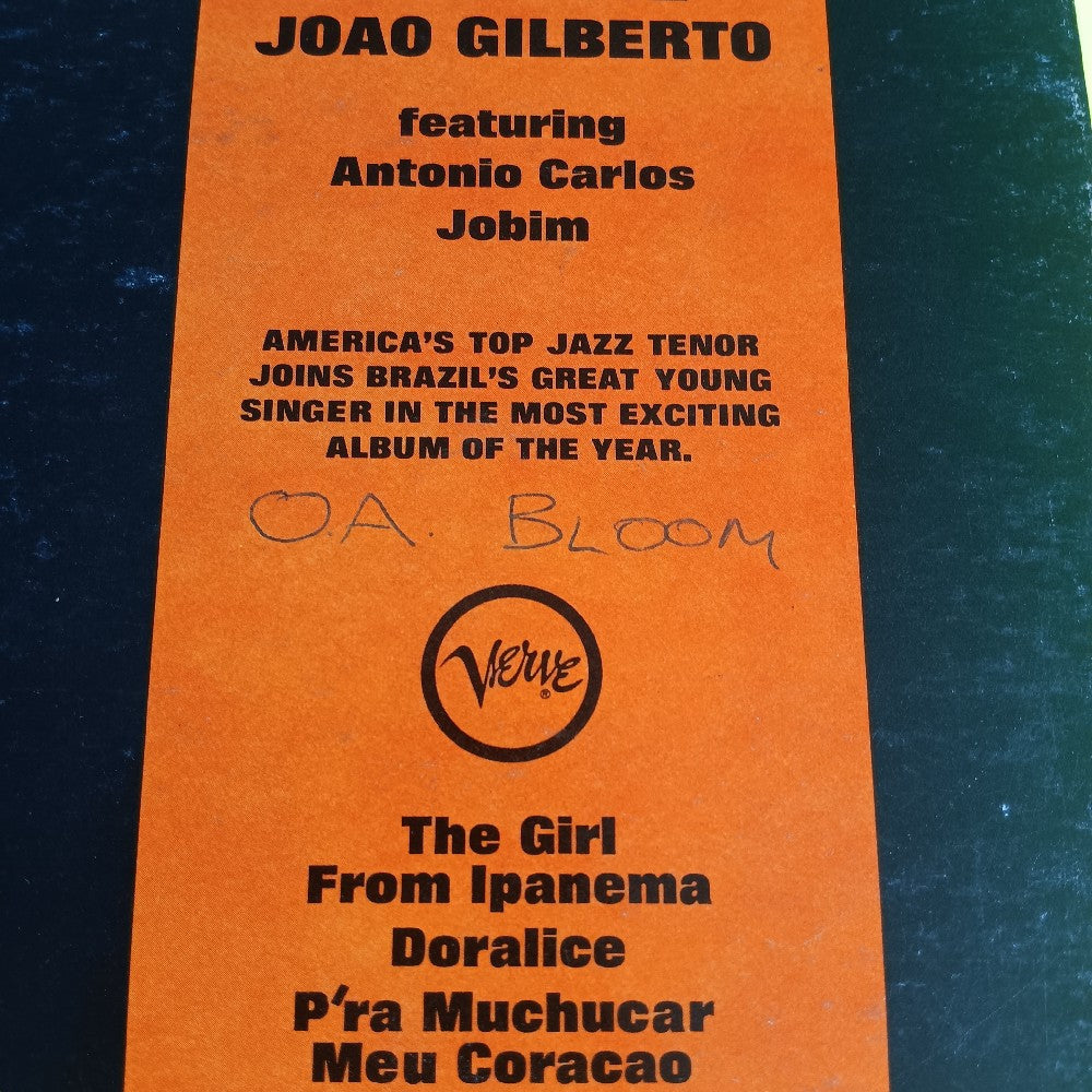 Stan Getz & Joao Gilberto - Getz / Gilberto OG STEREO - 1964 - V6-8545 - Used - VG++ - Vinyl