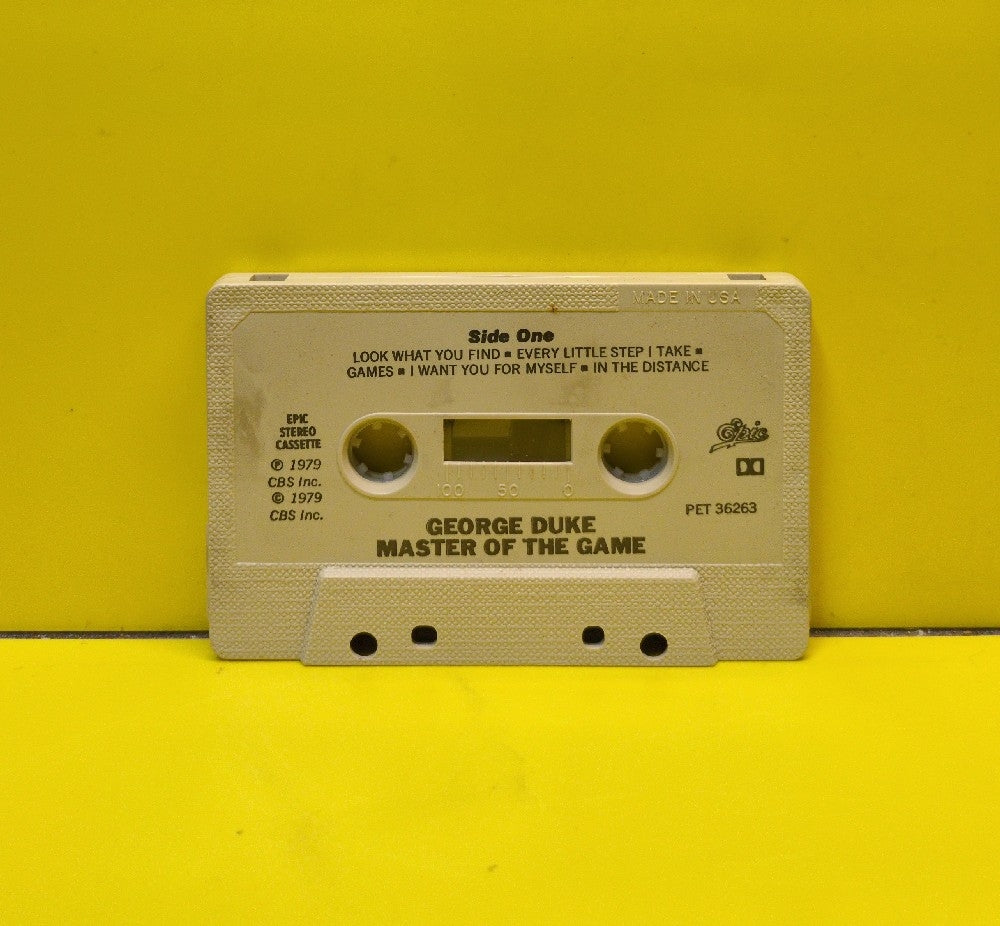 George Duke - Master Of The Game - PET 36263 - Used - EX - Cassettes - Reissue