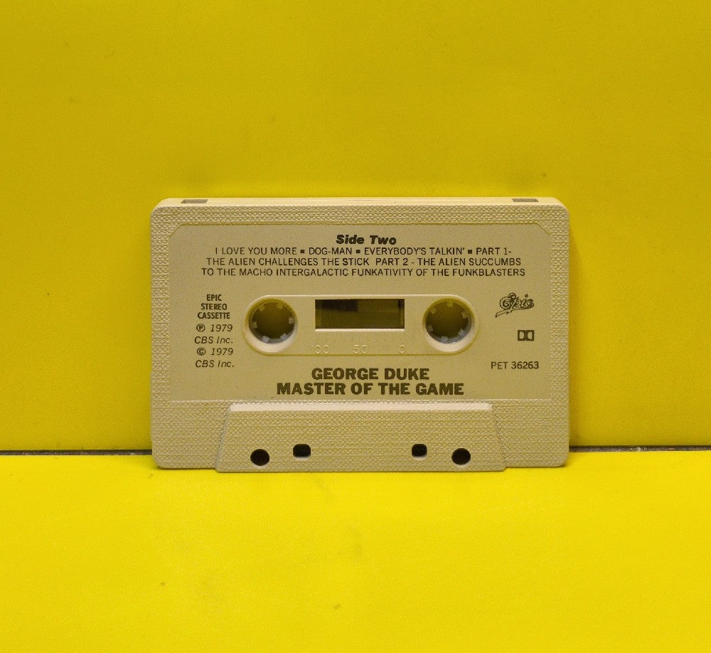 George Duke - Master Of The Game - PET 36263 - Used - EX - Cassettes - Reissue
