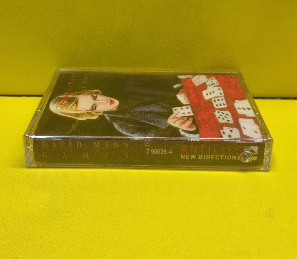 David Mann - Games - 1987 - 90628-4 - New - Sealed - Cassettes
