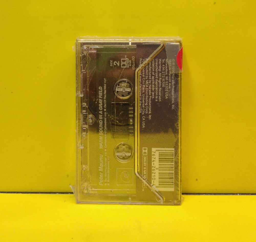 Peter Maunu - Warm Sound In A Gray Field - 1990 - NC-62010 - New - Sealed - Cassettes