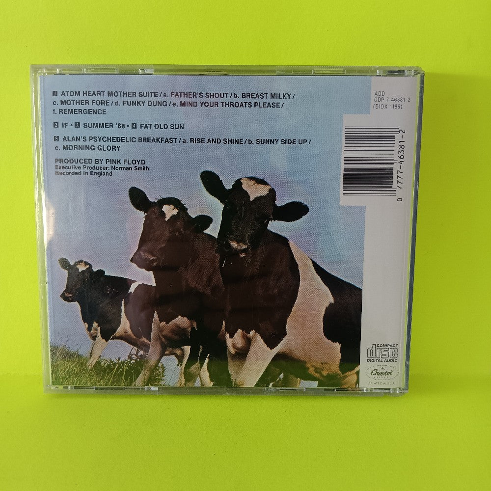 Pink Floyd - Atom Heart Mother - 1989 - CDP 7 46381 2 - Used - EX - CDs