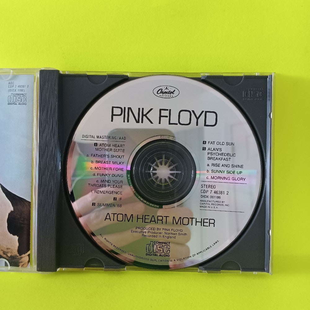 Pink Floyd - Atom Heart Mother - 1989 - CDP 7 46381 2 - Used - EX - CDs